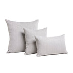 Διακοσμητική Μαξιλαροθήκη Charisma Cotton Fishbone Silver 30X50